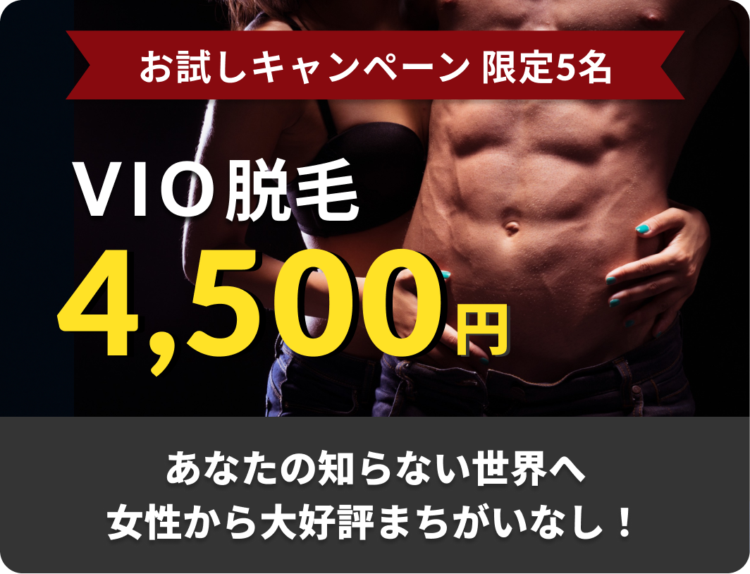 VIO 4,500円